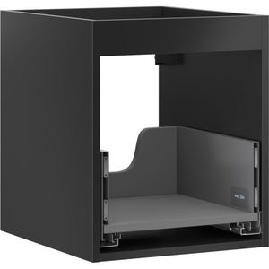 MEXEN - Box-A skrinka pre umývadlo 40, 1 šuplík, čierna mat 91AX0-0400-470-1-71 vyobraziť