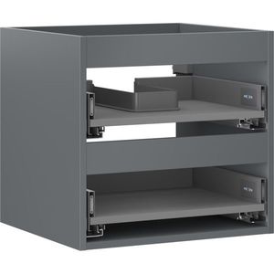 MEXEN - Box-A skrinka pre umývadlo 50, 2 zásuvky, grafit mat 91AX0-0500-470-2-66 vyobraziť