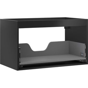 MEXEN - Box-A skrinka pre umývadlo 80, 1 šuplík, čierna mat 91AX0-0800-470-1-71 vyobraziť