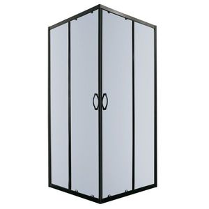 KERRA - Sprchová kabína Tiara Square 90x90 štvorcová (čierna) 5907548109392 vyobraziť