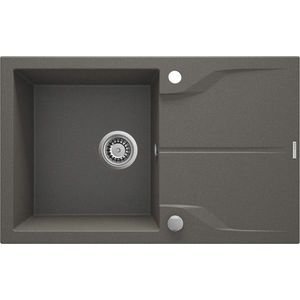 DEANTE DEANTE - Andante flush antracit metalic - Granitový drez s odkvapkávačom - zápustný ZQN_T11F vyobraziť