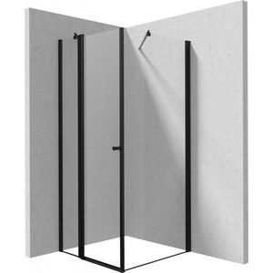 DEANTE - Sprchovací kút Kerria Plus čierna, štvorcová, 80x80 cm KKNNU08S08 vyobraziť