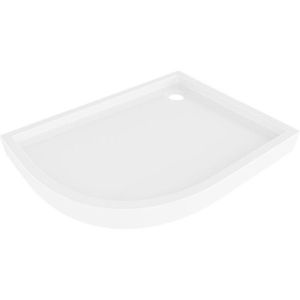 MEXEN - Flow+ Sprchová vanička štvrťkruh asymetrická pravá 100 x 90, biela lesk 46Q109010RH vyobraziť