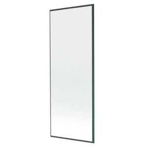 MEXEN - NEXT sklo k vaňovej zástene 100x150 fix 6mm, čierny rám 895-100-000-00-70 vyobraziť