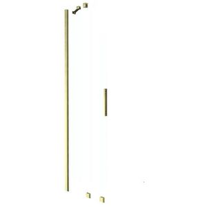 MEXEN - Montážna sada pre sprchové kúty VELAR, brúsené zlato 871-02-55 vyobraziť