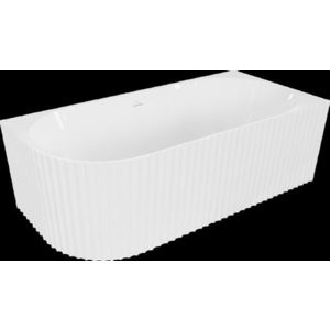 MEXEN - Gia voľne stojaca rohová vaňa reliéf pravá 150 x 75, biela mat bez krytky prepadu a zátky 52701507501P-SS vyobraziť