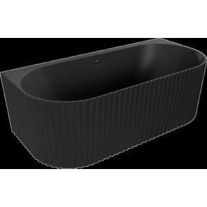 MEXEN - Sella voľne stojaca vaňa przyścienna reliéf 170 x 80, čierna mat 52711708071-SS vyobraziť