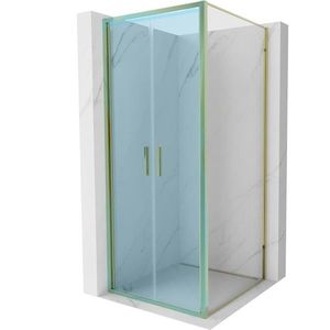 MEXEN - Bočná stena pre Exo 75x200 6mm zlato, transparent 810-075-000-50-00 vyobraziť