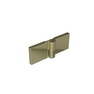 MEXEN - LUNAR pánty pre päťuhlú zástenu 2 ks pravé zlatá 830-07-50-P vyobraziť