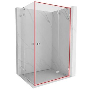 MEXEN - LUNAR (M+D) sklo 125x200 cm 8 mm, transparentné, pravé 834-125-000-00-00-P vyobraziť