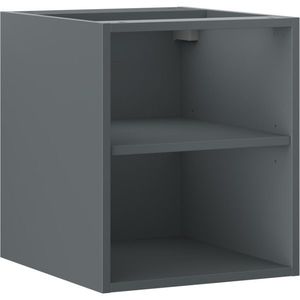 MEXEN - Box-A otvorená skrinka s policou 40, grafit mat 91AX2-0400-470-0-66 vyobraziť