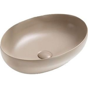 MEXEN - Cornelia umývadlo na dosku 50x36, cappuccino mat 21885064 vyobraziť