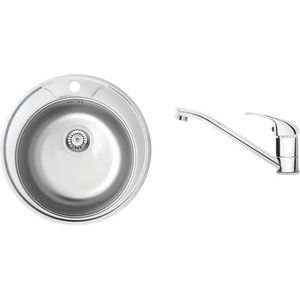 DEANTE DEANTE - Twist nerez satin - Nerezový drez vrátane batérie, 1 - bowl ZHCA0813 vyobraziť