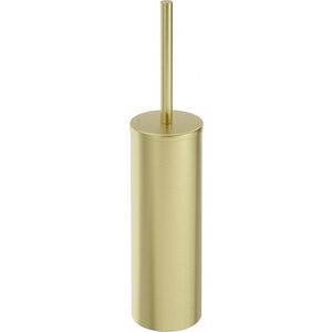 DEANTE - Okrúhla kartáčovaná zlatá toaletná kefa, voľne stojaca ADR_R712 vyobraziť