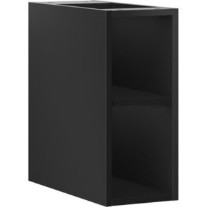 MEXEN - Box-A otvorená skrinka s policou 20, čierna mat 91AX2-0200-470-0-71 vyobraziť