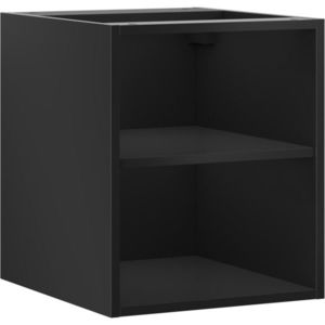 MEXEN - Box-A otvorená skrinka s policou 40, čierna mat 91AX2-0400-470-0-71 vyobraziť