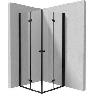 DEANTE - Sprchovací kút Kerria Plus čierna, štvorcová, 80x80 cm KKNNX08X08 vyobraziť