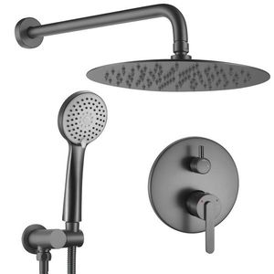 REA - Podomietková sprchová sada Ontario Gun Grey + BOX REA-P5504 vyobraziť