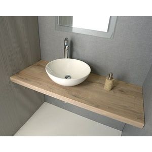 SAPHO - AVICE doska pod umývadlo 120x50cm, hrúbka 5cm, dub Rover AV124 vyobraziť