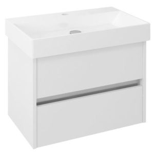 SAPHO - NIRONA umývadlová skrinka 67x51, 5x43cm, biela NR070-3030 vyobraziť
