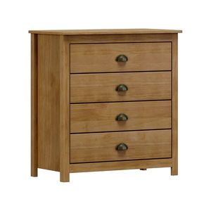 Komoda 4 zásuvky TOPAZIO dub vyobraziť