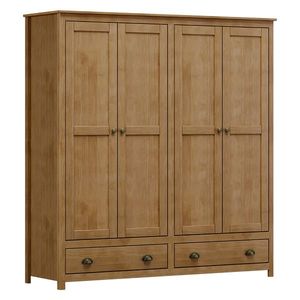 Skriňa 4-dverová TOPAZIO dub vyobraziť