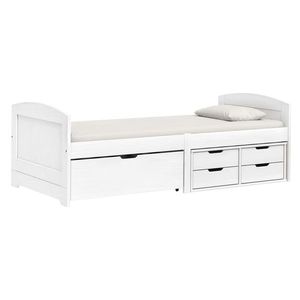 Jednolôžko so zásuvkami 8816B MARY biely lak vyobraziť