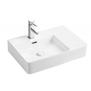 HOPA - Umývadlo piena - nástenné aj na dosku 60, 5 × 43 × 12, 5 cm - Umývadielko prevedenie - Ľavé OLKLT2223L vyobraziť