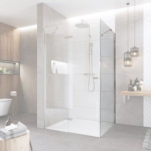 Mereo Fixné sklo, Novea, 116 x 200 cm, chróm ALU, sklo Číre, L/P prevedenie CK10403Z vyobraziť