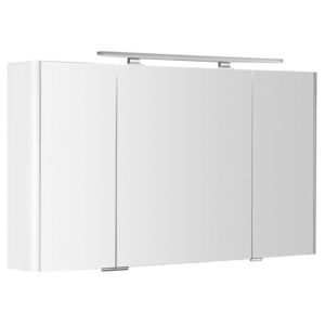 SAPHO - LUCIE galérka s LED osvetlením, 126x70x17cm, biela LU125-0030 vyobraziť