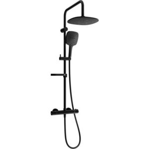 MEXEN/S - KX17 sprchový stĺp s termostatickou batériou čierna 771501791-70 vyobraziť