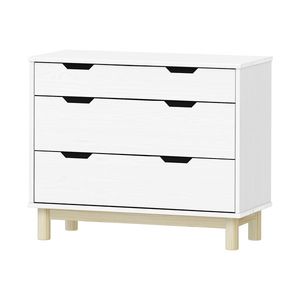 Komoda 2+1 zásuvky BONITO 2 biely lak vyobraziť