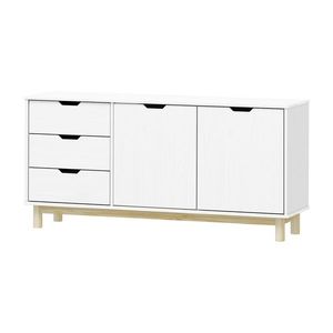 Komoda 2 dvere + 3 zásuvky BONITO 2 biely lak vyobraziť