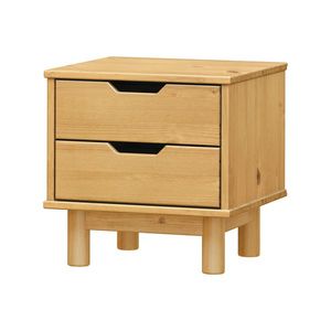 Nočný stolík 2 zásuvky BONITO 2 vosk vyobraziť