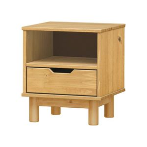 Nočný stolík 1 zásuvka BONITO 2 vosk vyobraziť