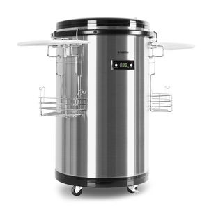 Klarstein Mr. Barbot, barová chladnička, 50 l, energet. trieda F, nehrdzavejúca oceľ vyobraziť