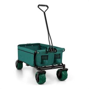 DURAMAXX The Green Bollerwagen ručný vozík skladací 70 kg 90 l široké kolesá 10 cm zelený vyobraziť