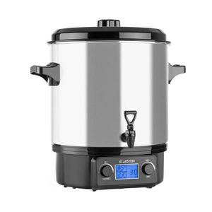 Klarstein Biggie Digital, zavárací hrniec, 27 l, 2000 W, nehrdzavejúca oceľ vyobraziť