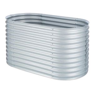 Blumfeldt High Grow, vyvýšený záhon, 1.6 m, pozinkovaný hliník, strieborný vyobraziť