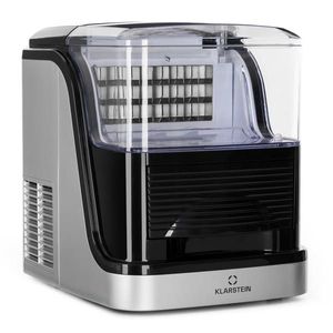 Klarstein Kristall, výrobník ľadu, krištáľovo číry ľad, 2 veľkosti, 2, 5 l nádržka na vodu vyobraziť