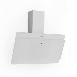 Klarstein Aurica 90, digestor, 90 cm, nástenný, 610 m³/h, LED, dotykové ovládanie, sklo, biely vyobraziť