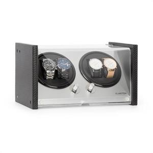 Klarstein Tokyo 4, naťahovač na hodinky, 4 hodiniek, 3 rýchlosti, 4 režimy, čierny vyobraziť