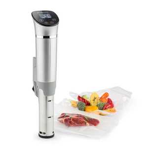 Klarstein Quickstick Flex, Sous Vide varič, 1300 W, 0 - 95 °C, 3D cirkulácia, IPX7, časovač, strieborný vyobraziť