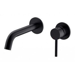 BESCO - Podomietková umývadlová batéria VEO čierna BABUVSCZ vyobraziť