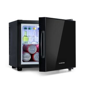 Klarstein Frosty, mini chladnička, 10 l, energet. trieda A, dvere so zrkadlovým sklom, čierna vyobraziť