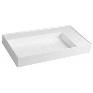 SAPHO - GODIVA umývadlo, liatý mramor, 83x44cm, bez otvoru, biela GU083L-0 vyobraziť