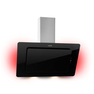 Klarstein Helena 90, digestor, 90 cm, nástanný, 595 m³/h, LED displej, čierny vyobraziť