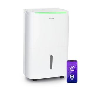 Klarstein DryFy Pro Connect Smart, Odvlhčovač vzduchu, WiFi, Kompresný, 30l/d, 25-30m², Biela vyobraziť