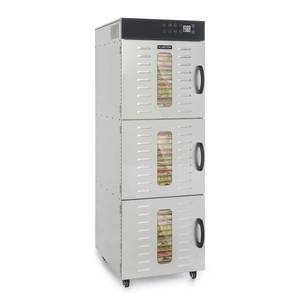 Klarstein Master Jerky 550, sušička potravín, 2400 W, 40 – 90 °C, 24 hod. časovač, nehrdzavejúca oceľ, strieborný vyobraziť