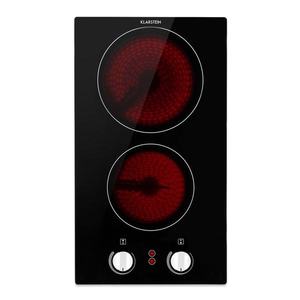Klarstein EasyCook Domino, sklokeramická varná doska, 3000 W, otočný regulátor, čierna vyobraziť